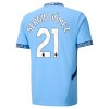 Maglia ufficiale Manchester City Sergio Gomez 21 Casa 2024-25 per Uomo